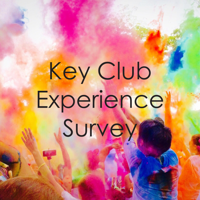 keyclub's tweet image. Key Clubbers, alumni and advisors, we want to hear your voice. Through our new Key Club Experience Survey, we’ll work together to identify and select focuses for the year. It takes only four minutes to complete, so #take4forkci.  

goo.gl/xgjMdF