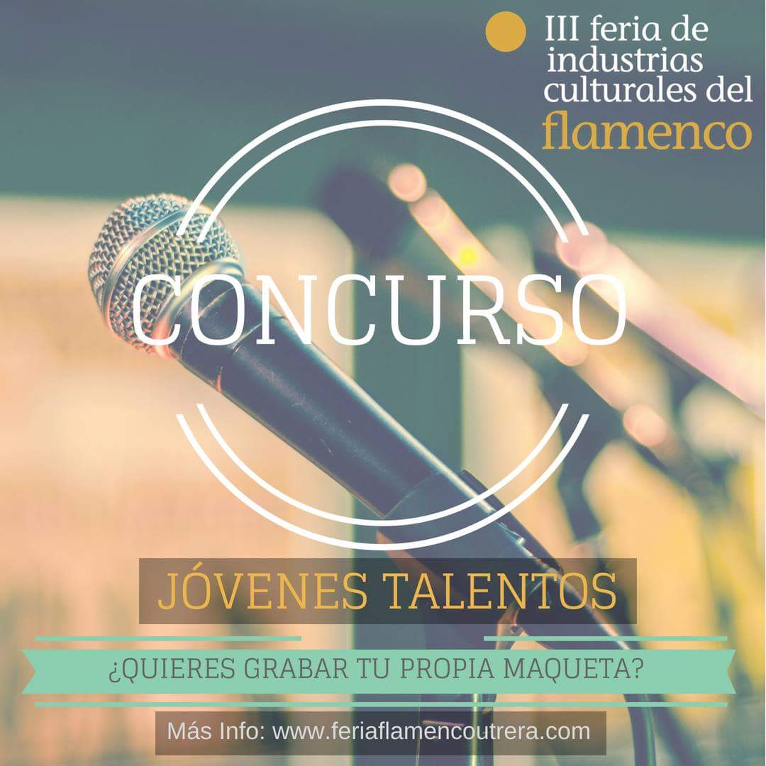 FlamencoUtrera's tweet photo. La tercera edición de la Feria de Industrias Culturales del Flamenco de Utrera lanza el concurso de talentos dentro del estilo pop flamenco, en las que el grupo ganador ganará la grabación de 3 temas en el estudio del productor Manuel Ruiz Queco de Córdoba. https://t.co/dVE69KknoR