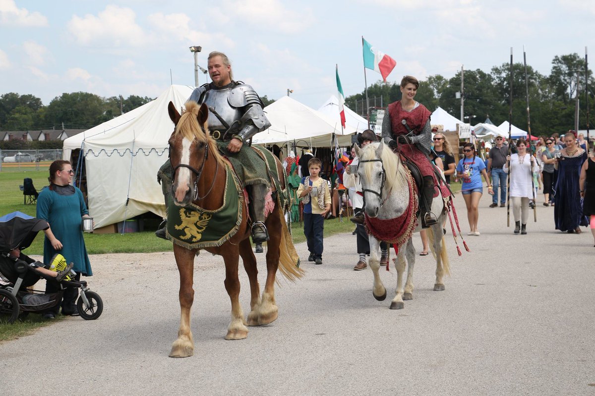 MidSouthRenFair's tweet photo. Come horse around at the 4th Annual Mid-South Renaissance Faire at the USA Baseball Stadium in Millington, TN! October 13-14 &amp; 20-21, 2018 #midsouthrenfaire #renfaire #renfest #renaissancefaire  #midsouthrenaissancefaire #memphis #millington
Photo credit: RB Macdonald Studios https://t.co/nrh8dQ38v1