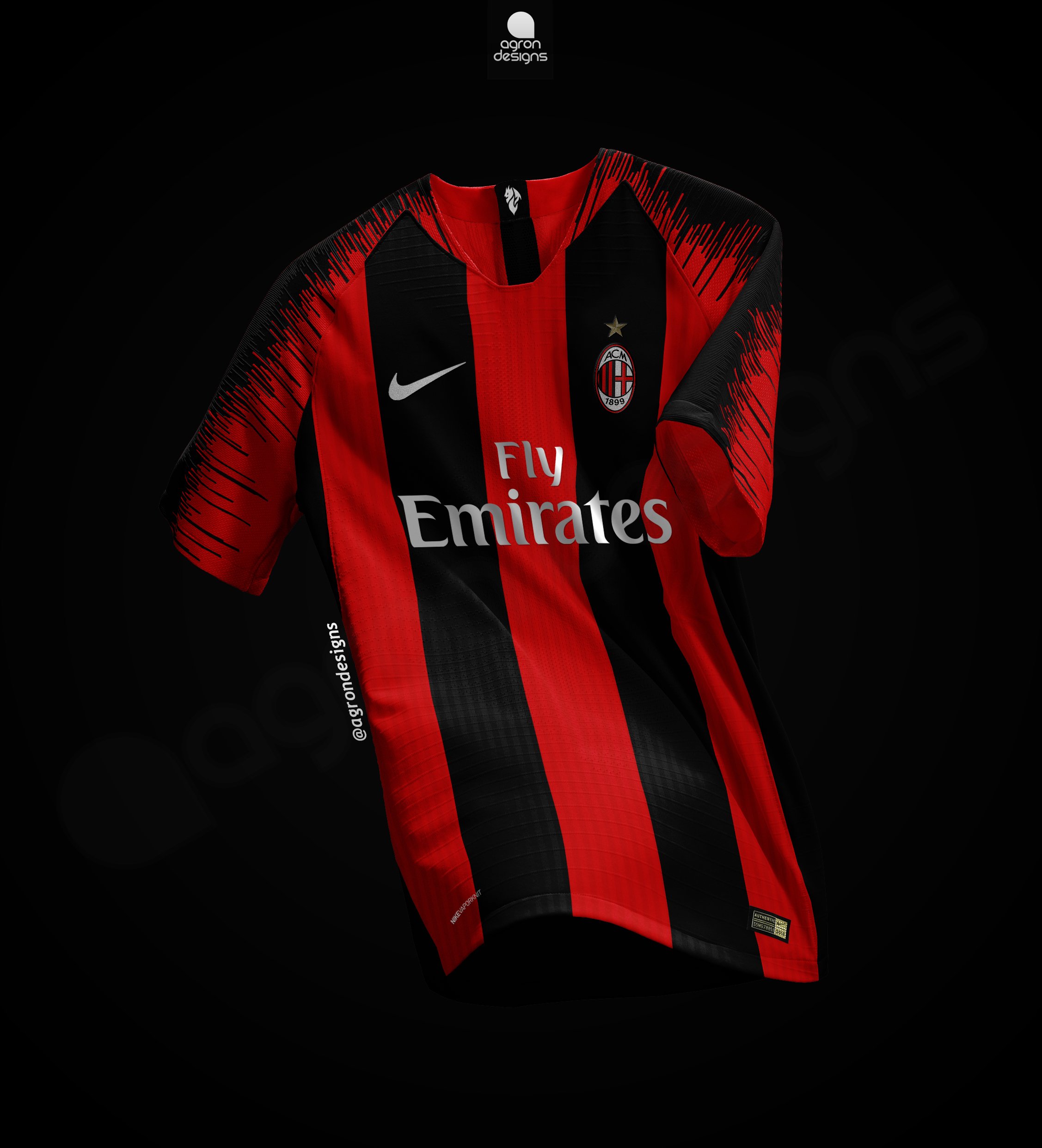 Maglia milan nike sales