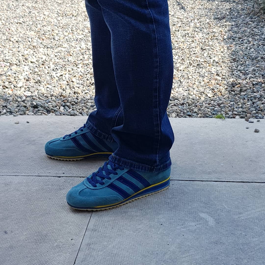clarksters71's tweet photo. #adidas #austrian 🇦🇹 #jean #adidaswearingloyal #forthosethatknow #coolaschuff #KTF #aditastic #adiporn #vintage #adidasslers #3stripes /// 😉👌 https://t.co/HhYHijcIlp