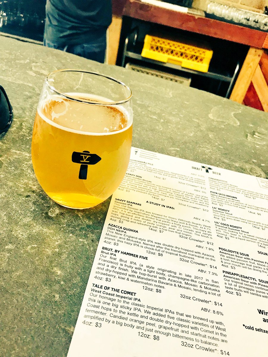 cervezanyc's tweet photo. @FifthHammerBeer #drinklocal https://t.co/ZV415t1wz0