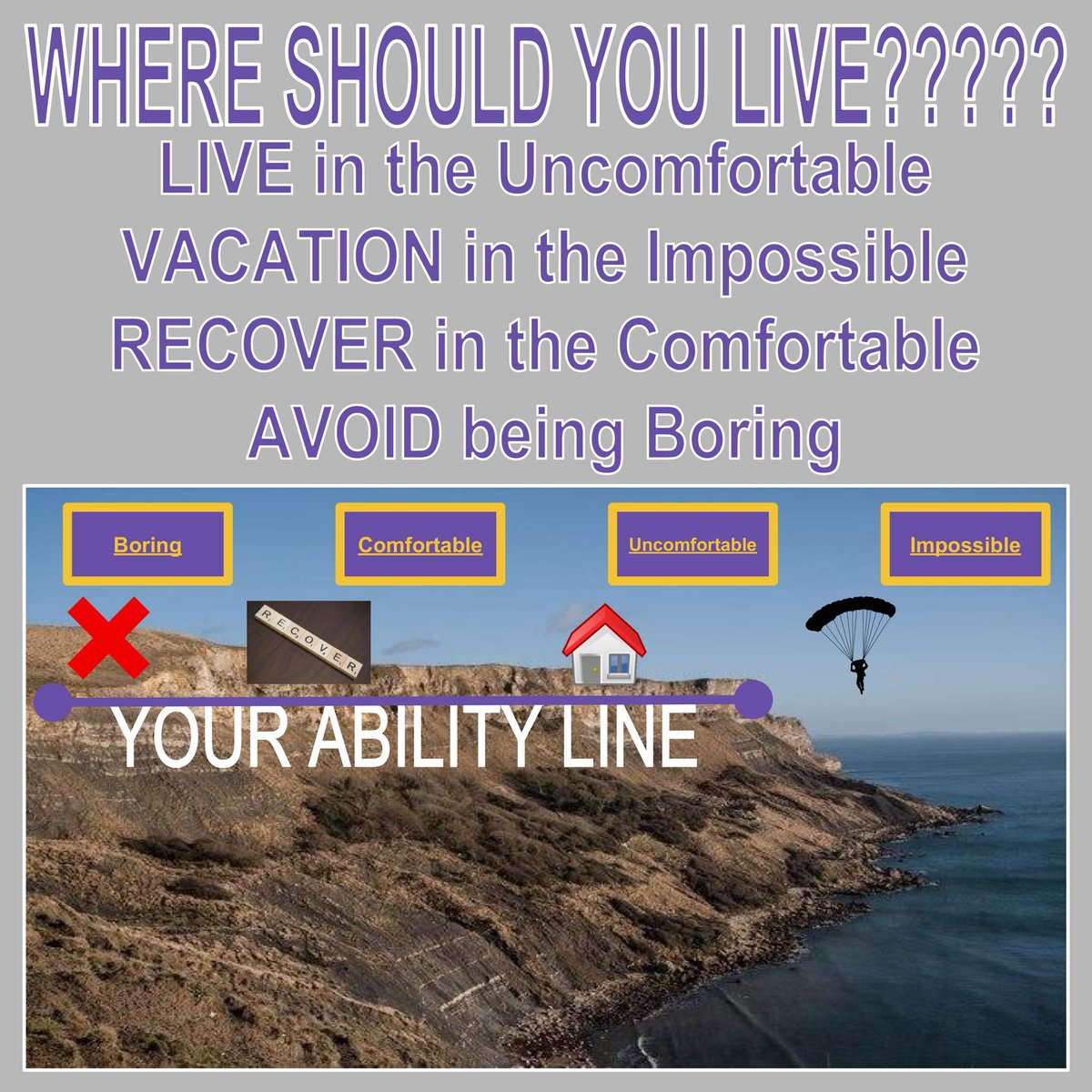 CoachPullano's tweet photo. LIVE IN THE UNCOMFORTABLE
VACATION IN THE IMPOSSIBLE
RECOVER IN THE COMFORTABLE
AVOID BEING BORING
#PirateSwimming #LiveInTheUncomfortable #WEW1LL https://t.co/rfNiMnB77N