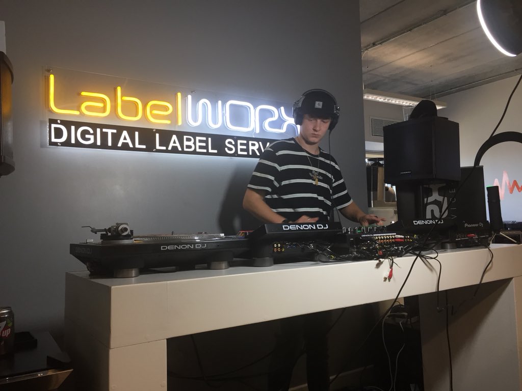 philhessle's tweet photo. Proud of my son #AlexWithers doing a live DJ streaming set @labelworx @C4Dihull today. https://t.co/bZ7YAXCRpe