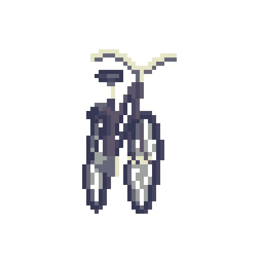 ShieldsStuart's tweet photo. A bicycle I drew the background in outdoor levels. Expect to see it against buildings and trees. Maybe I'll throw in a tire swing soon...
@FridgeDoorGames #pixelart #NikolaTesla #indiegames #Teslatales https://t.co/35D5n0CjxQ