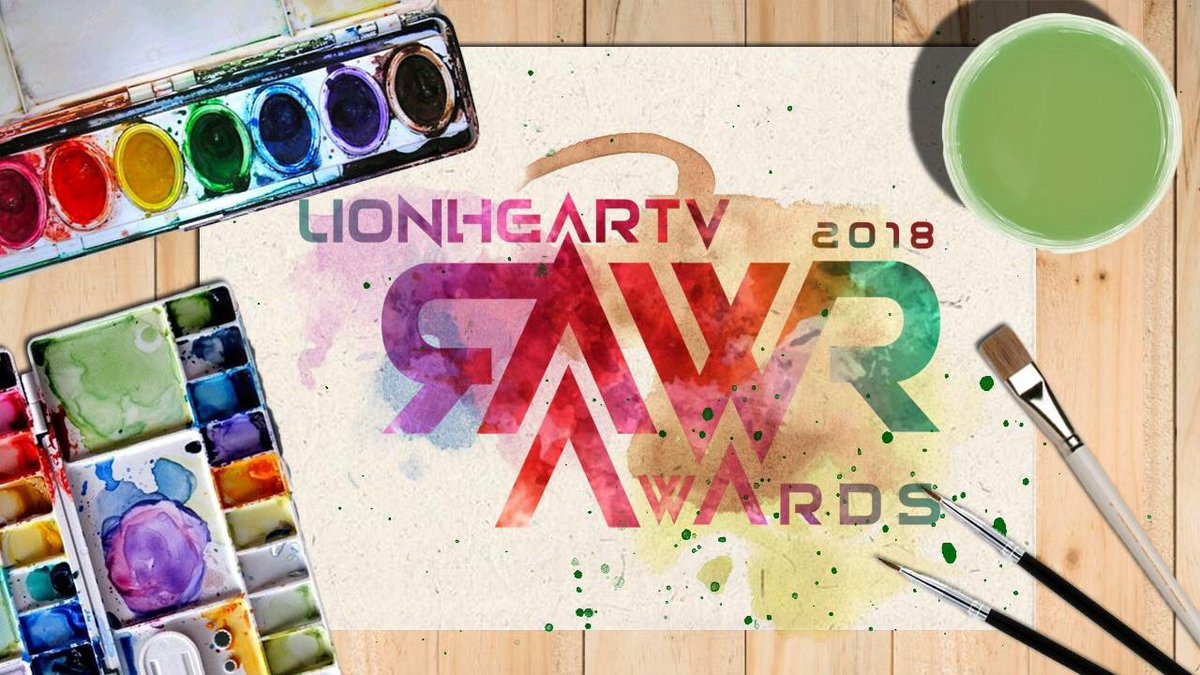 RAWRAwards's tweet photo. Say hello to #RAWRAwards2018 🦁 https://t.co/fWHW9tq6c0