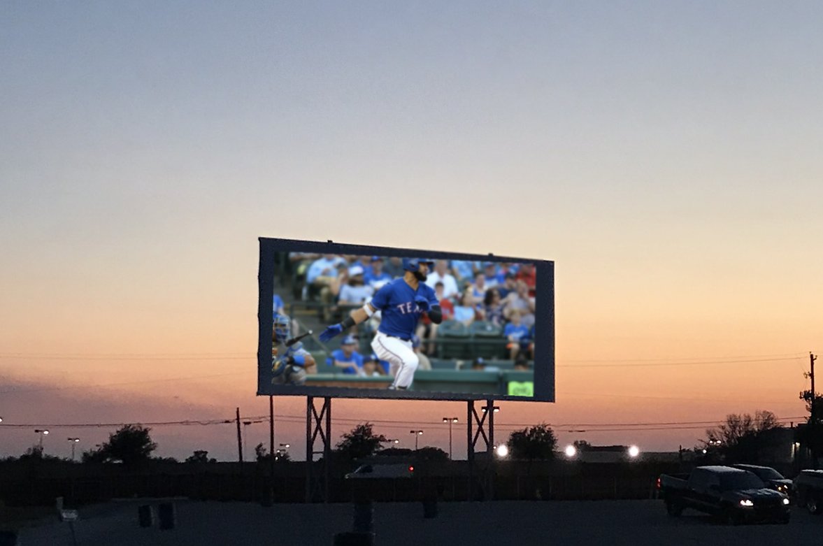 Rangers fans ... it's your lucky weekend. We're going to pick two customers to each win two Rangers tickets to Wednesday’s game and two free movie tickets! All you have to do is join us for a movie this Sat or Sun at this location! 
Details: facebook.com/coyotelewisvil…