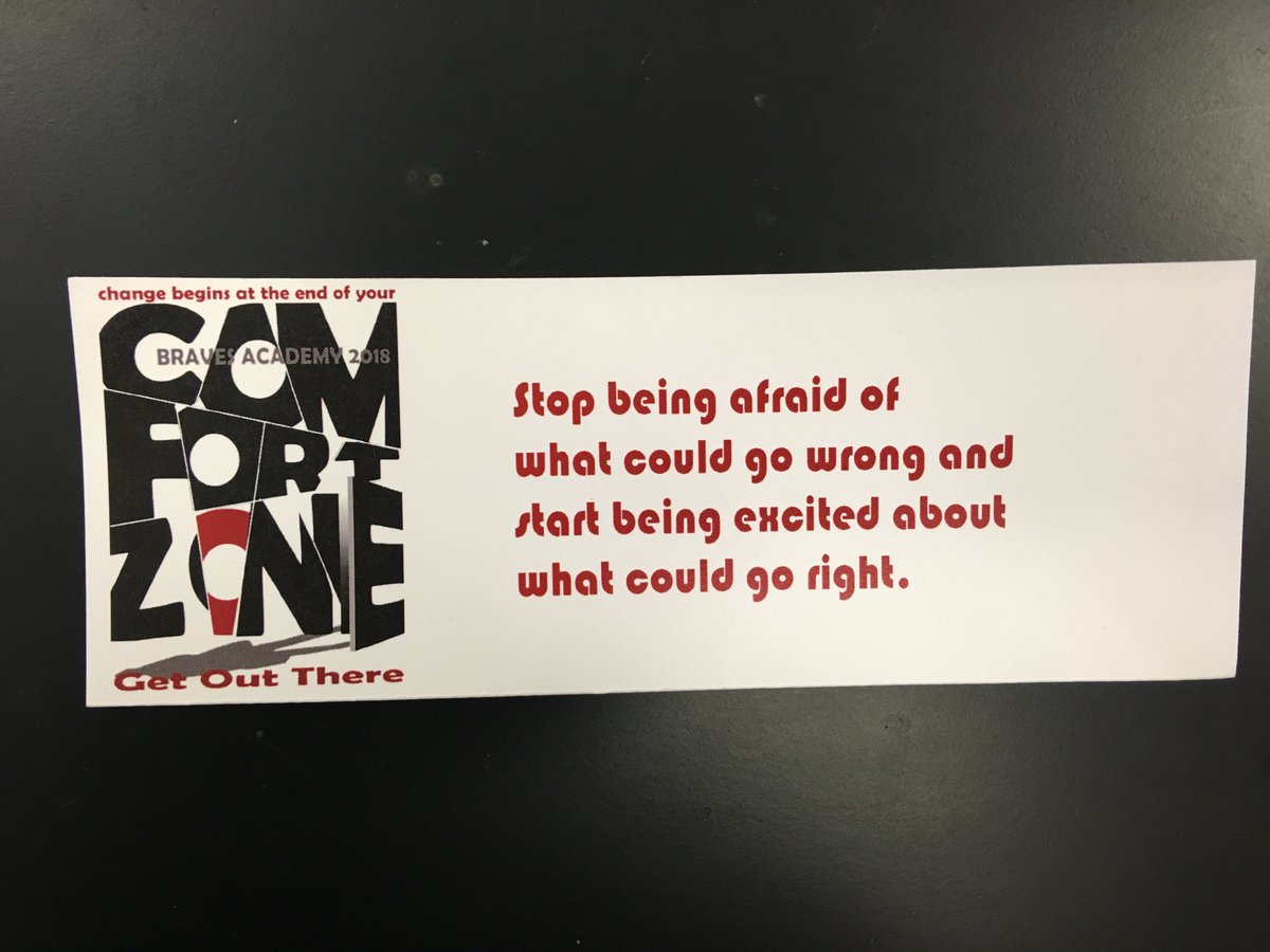 klessk's tweet photo. Braves Academy pushing us to greatness, moving outside our comfort zones. #IHBA18 #IHPromise https://t.co/peCjEVXOJj