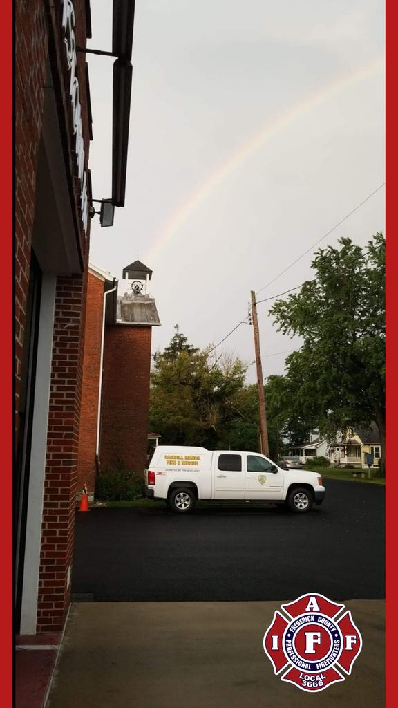 After searching and searching, Local 3666 members assigned to Station 14 (Carroll Manor) no pot of #gold was recovered.
High quality fire and EMS service by your career firefighters will continue for the Adamstown community as it always is.