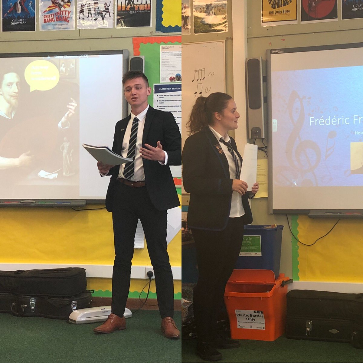 bxa_music's tweet photo. Well done to our AHs for delivering great presentations on their chosen musical era! #buildingskills #bxamusic #thetoetap https://t.co/YwpHBAmeNH
