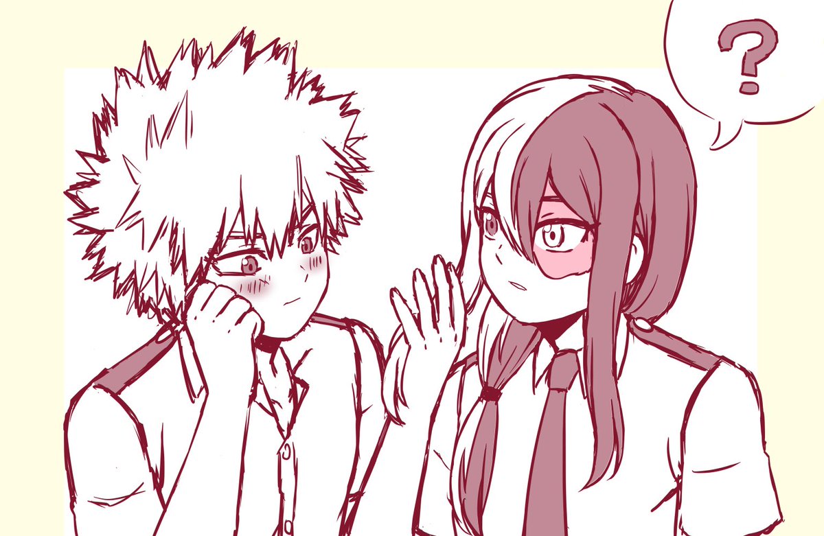 Sara Bonetti On Twitter Hello I Just Wanted To Draw Todoroki With Long Hair Bnha Todobaku Bakutodo,Lineart Anime Girl Base Poses