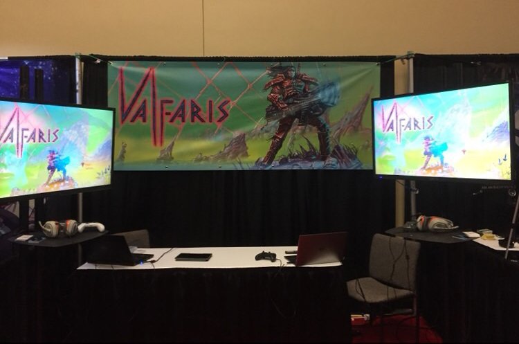 Valfaris being set up at PAX in Seattle today.
Should be interesting to hear what people think of it!
#gamedev #indiedev #indiegame #Valfaris