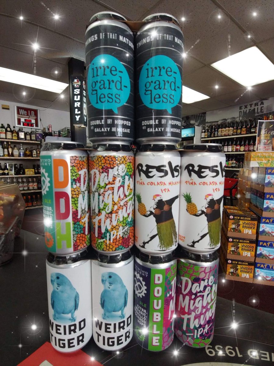 minnehahalakews's tweet photo. Not 1, not 2, not 3, not 4, but 5 new beers from @brewingprojekt!!! #ipasallday #brewingproject https://t.co/KaXzg8jOvh
