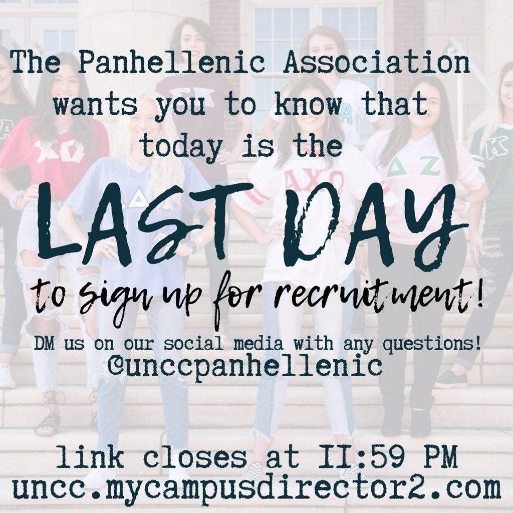UNCC Panhellenic tweet media