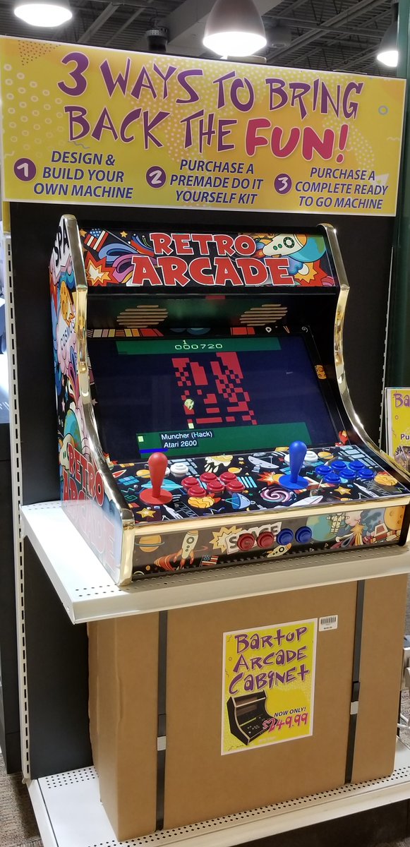 retro arcade store