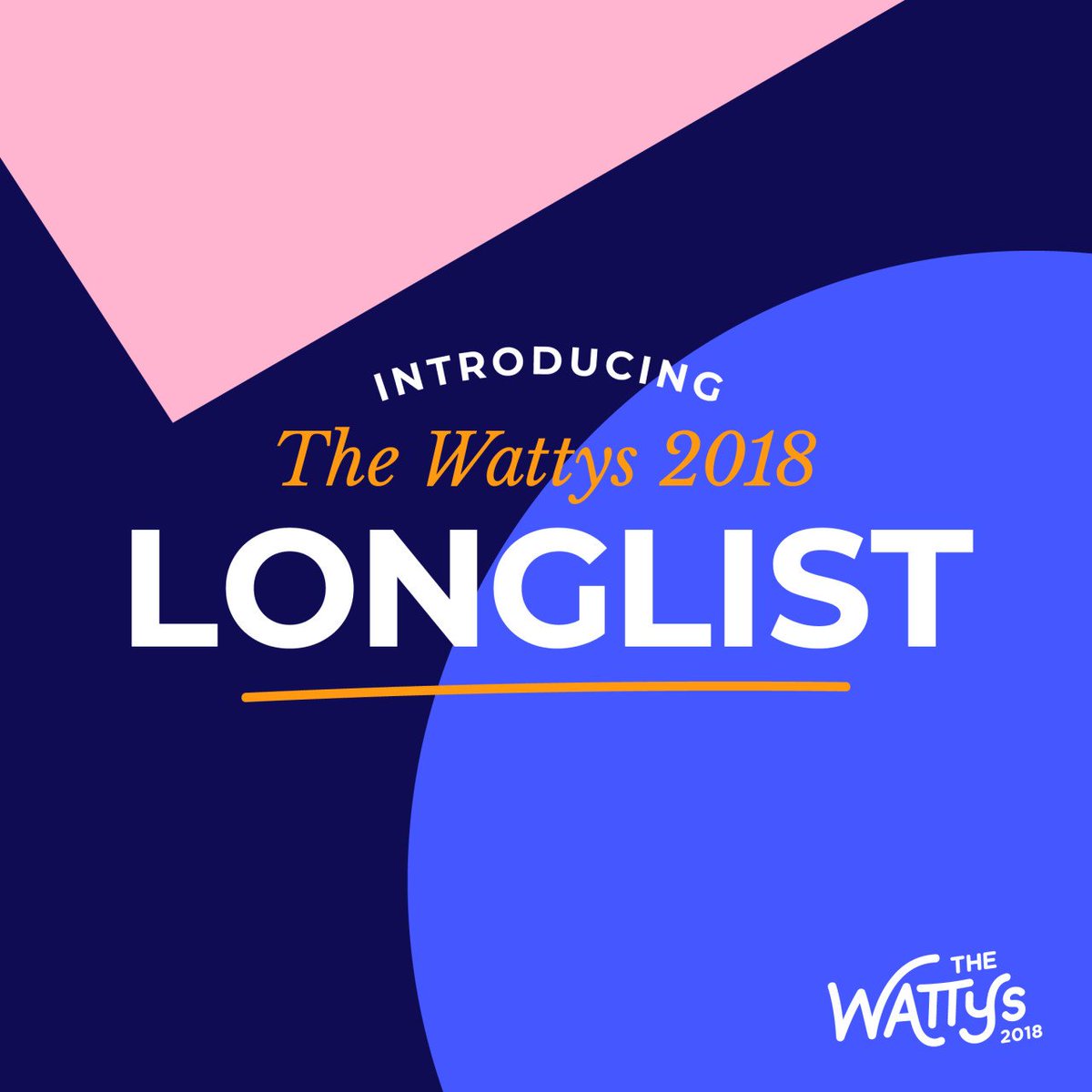 The long-awaited #Wattys2018 Longlist is now LIVE! Visit the Wattys profile on Wattpad and show the longlist some love! Congrats to all who made the cut - you're one step closer to a #Watty! w.tt/2I2L7fc