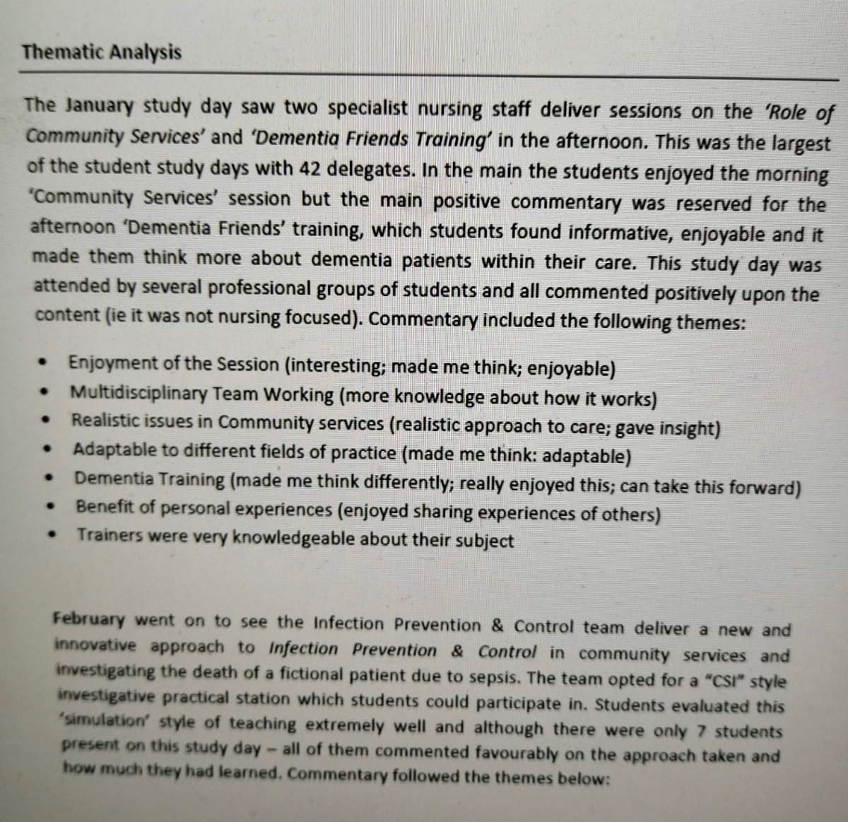 MargoG11's tweet image. Day 4 of challenge to #shareexamples #timetoshine @Bridgewater_NHS @saramarieblack1 so fortunate to be asked by @cathtaylorcm to speak on @Bridgewater_NHS #studentstudyday.  Some of the feedback myself and Angela have received #sharingknowledge #nextgenerationofnurses