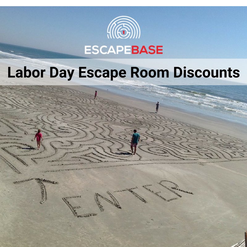 EscapeBase's tweet image. #SoCal #EscapeRoom discounts for labor day!
bit.ly/lbrdaydscnts
@60outEscapeRoom @MazeRooms @ExitGameLA @theVirusEscape