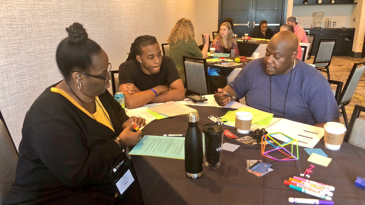 guidegti's tweet photo. To close out #GSAS2018 today, we led #prevention and #treatment professionals in activities and discussions about cultural competency in our work. #GUIDEIncTraining https://t.co/0xR2h3YUDZ
