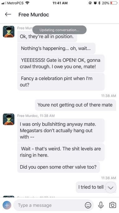 I tried. . He wouldnt listen #Gorillazmurdoc https://t.co/qOXAtADV6U<a href="/tag/gorillazmurdoc"class="tags">#Gorillazmurdoc</a>