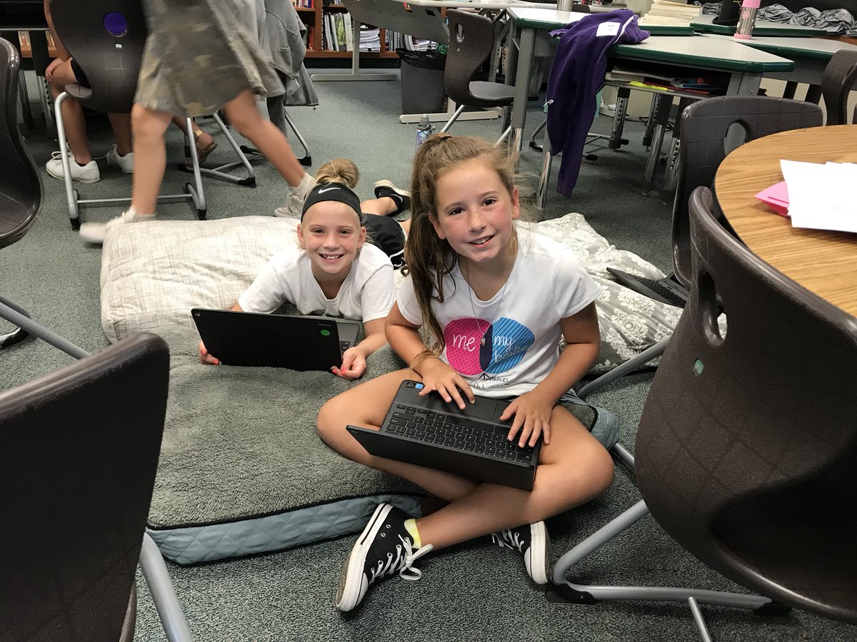 Working on our google sites and today’s topic is character counts &amp; kindness! #septemberistruatworthy