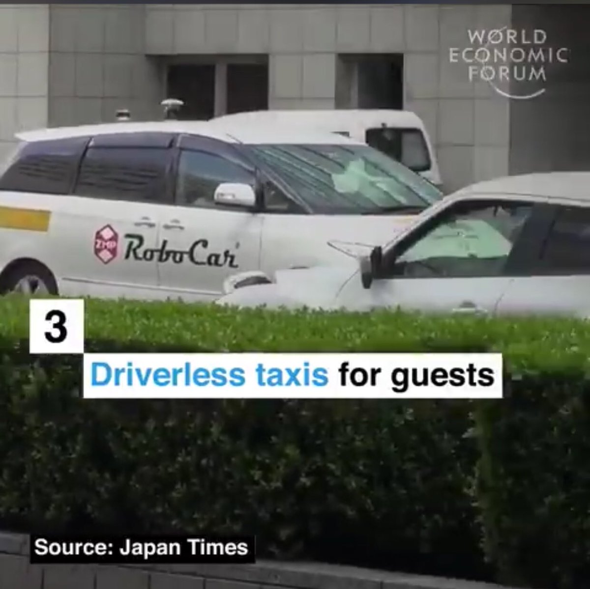 JoseClarosHevia's tweet image. Tokio 2020 Key technology to be used: DTG. #AI #TransformingTechnology #OhMyGodThereIsARobotInMyRoad #Present Driverless Taxis for Guests (DTG)