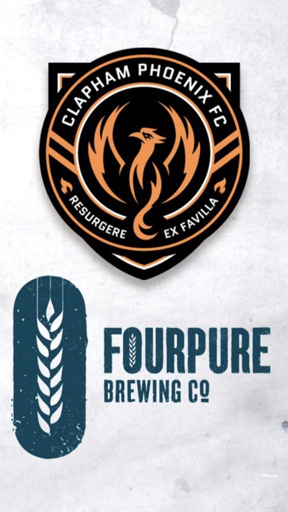 ClaphamPhoenix's tweet image. Really happy to have partnered with our friends @fourpurebrewing today! Looking forward to spending more time with them! #PhoenixFourpure