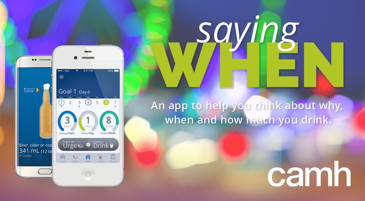 camhEdu's tweet photo. The final long weekend of the summer! Play hard, but be safe. Our #SayingWhenApp can help you keep track of your drinking. Find out more about it: https://t.co/KwzA9fyltT #responsibledrinking #longweekend #labourday #SayingWhen https://t.co/zdWsxeLCQV