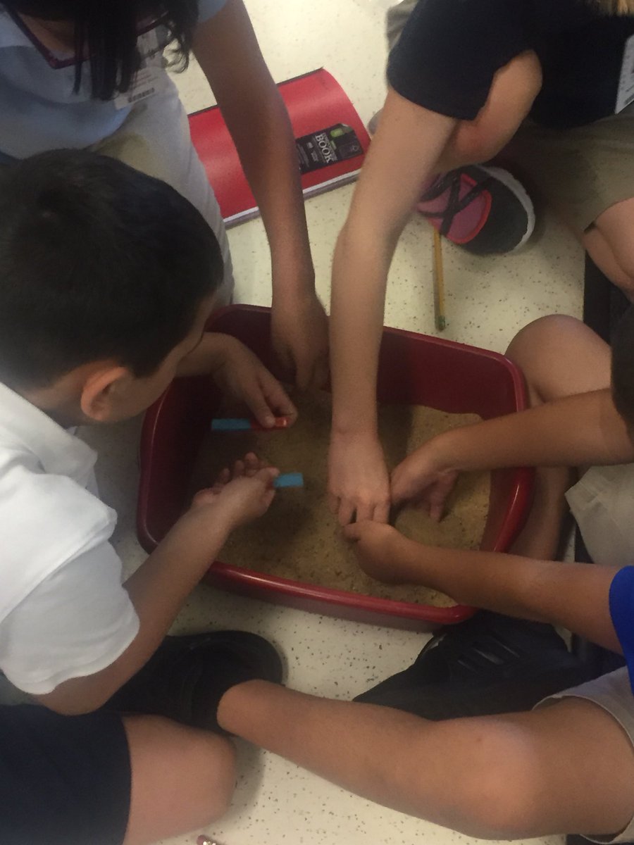 Learning how to describe and measure the physical properties of matter during science stations this week <a href="/stipesstallions/">Stipes Stallions</a>