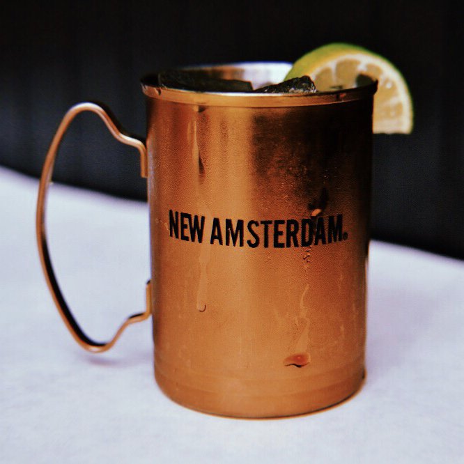 Are you a big #MoscowMule fan?  Our #BrixMule is made with @newamsterdamvodka or #bourbon, Cock n’ bull #gingerbeer, and #freshlime.
#PDXdrinks #PDXbar #HitTheBrix