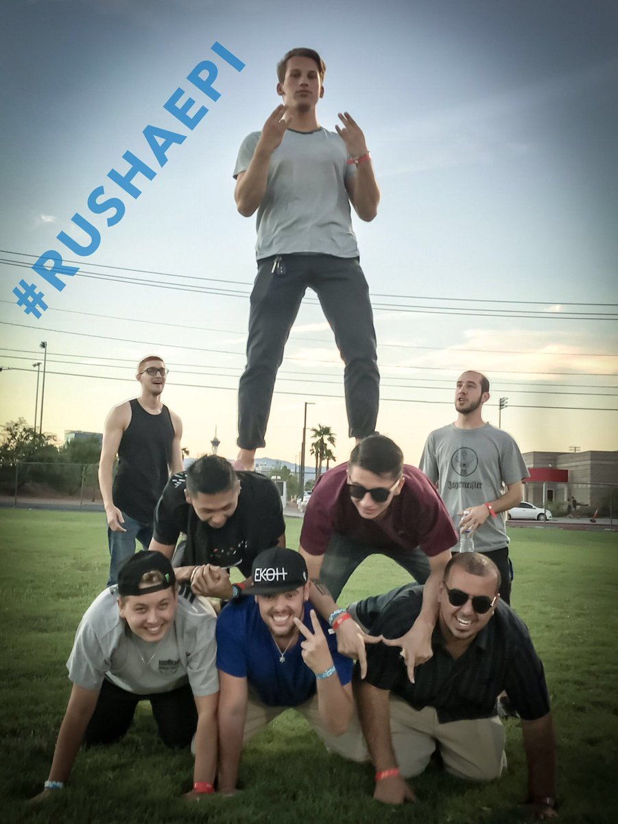 Didn't catch us at Premiere last night? Don't know how you could've missed us, but that's alright. Stay tuned for our upcoming events so this fall you can make the best decision you'll ever make and #rushaepi 
.
.
.
.
#aepi #aepiunlv #alphaepsilonpi #unlv