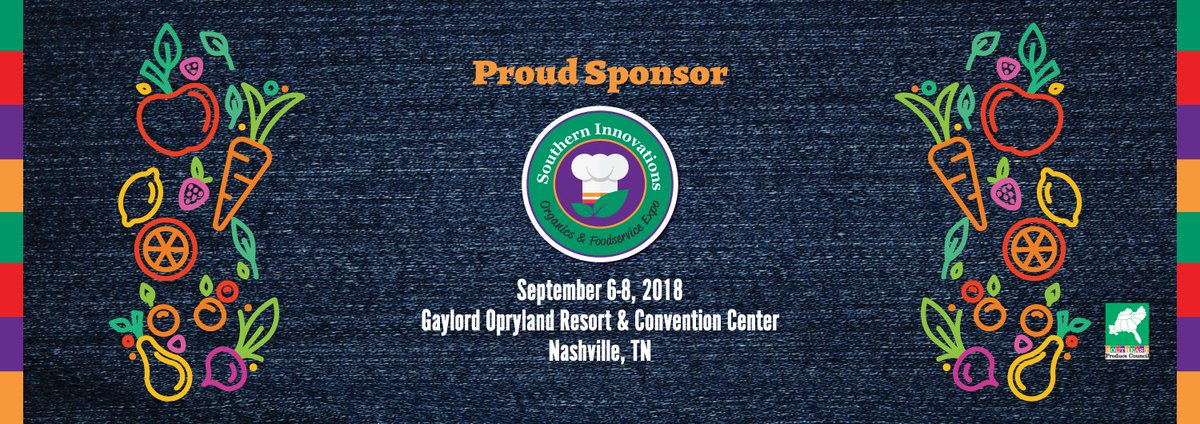 realsweetonion's tweet photo. We're a proud sponsor and exhibitor at next week's @ProduceCouncil's #SouthernInnovations. Make sure to stop by our booth, 119, to hear about our organic and foodservice offerings. See you in Nashville! https://t.co/uWv1jlIWDJ