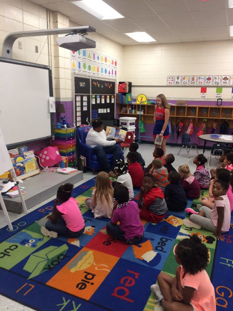 SCRebels2's tweet photo. What a GREAT way to end the week: the official launch of our “Adopt a Player” program. A HUGE thank you to our #HighAchievers in developing the minds and touching the hearts of our #Readers. #NextLevel #ReadersLeadersHighAchievers #PridePassionPurpose #SCmovement https://t.co/7FjLNtu73v