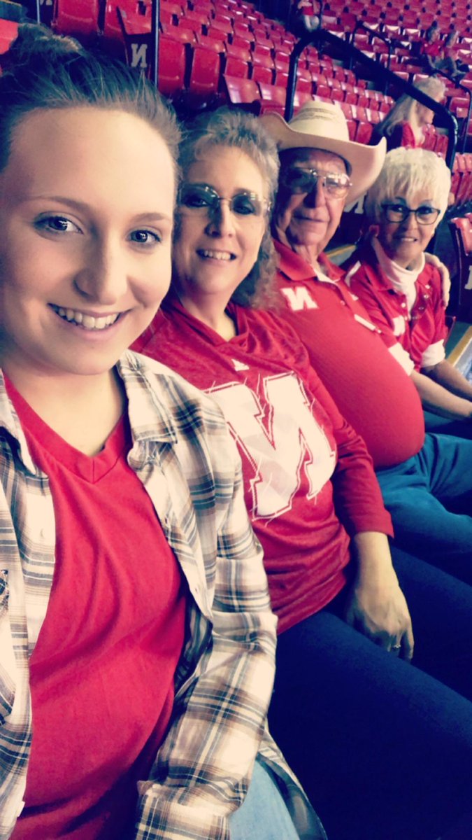 Game day with family GBR #huskers