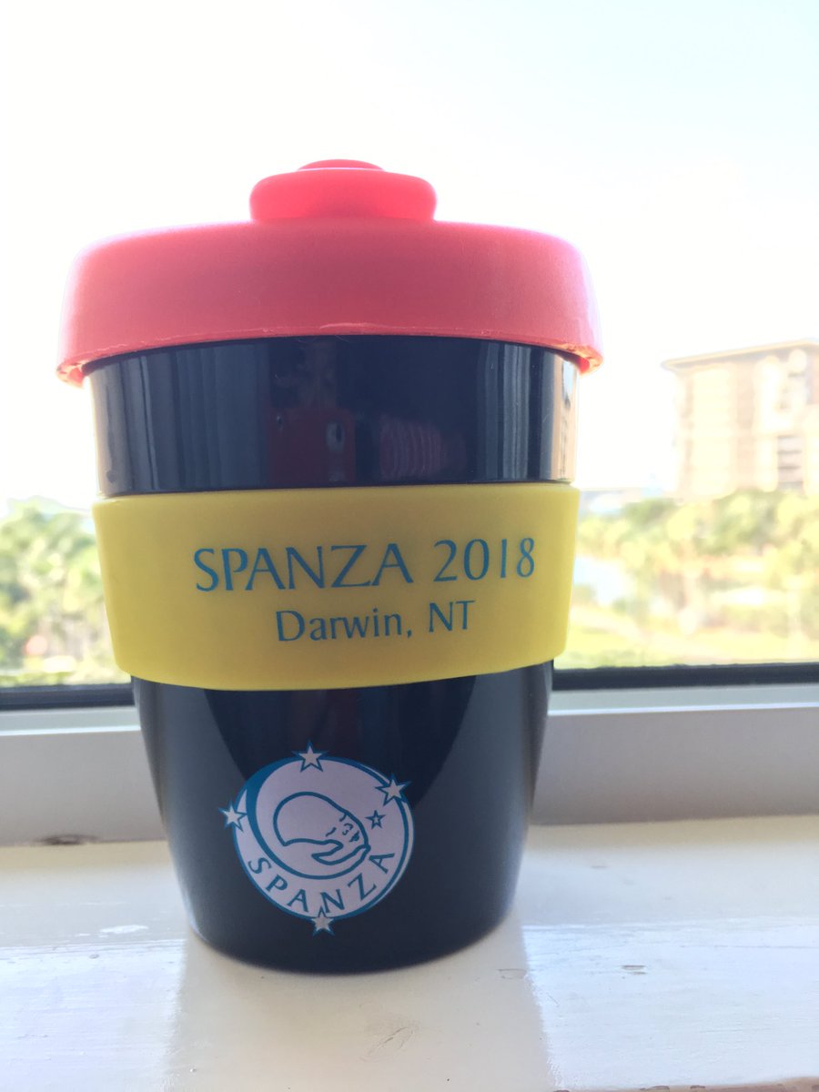 snouzin's tweet photo. Finally worked out how to open my keepcup by attending ‘Tales with a _twist_’! #SPANZA18 https://t.co/UOBwch8xJB