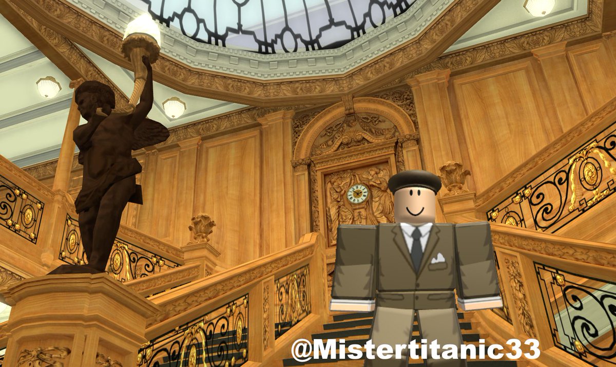 Amaze Theamazemanrblx Twitter - robloxtitanic meetthedev s inyo22rblx exterior modeler mistertitanic33 interior modeler phalackmusic composerpic twitter com aw9fndokl0