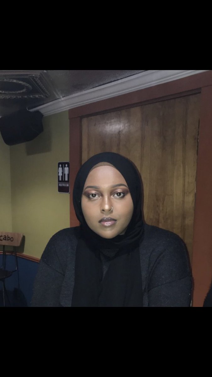 LanguageClubVT's tweet image. President/ Co-Founder 
Name: Maryam H. 
Year: Senior 🤪 VT19 
Major: biochemistry 
Minor: chemistry, sociology 

Languages I know: Somali 🇸🇴