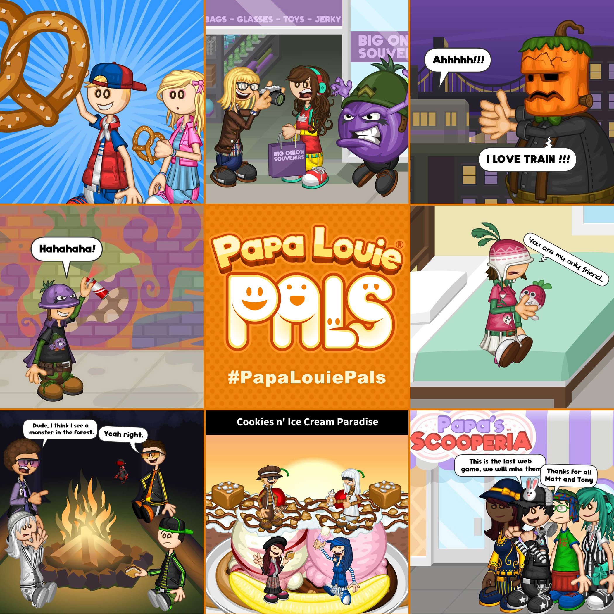Papa Louie Pals: Posing your Pal « Preview « Flipline Studios Blog