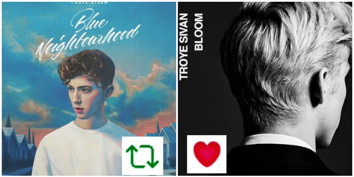 rtorlikeuptoyou's tweet photo. Troye Sivan-Blue Neighbourhood or Bloom? https://t.co/U2CgeKWCPt