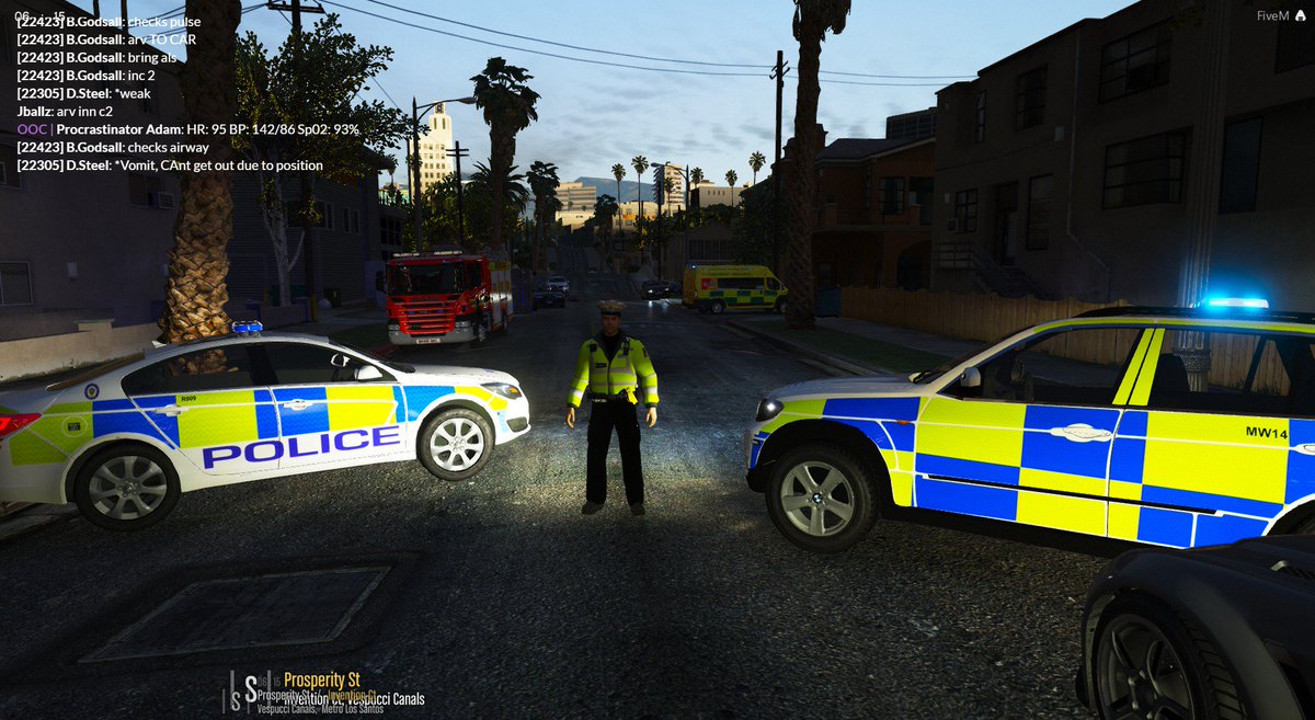 KeyFM_Pardo's tweet photo. Prosperity Street is currently closed due to a 2 vehicle RTC .Delays in the area #WMRPC @WMRPC_Official https://t.co/ByF4zsV59K