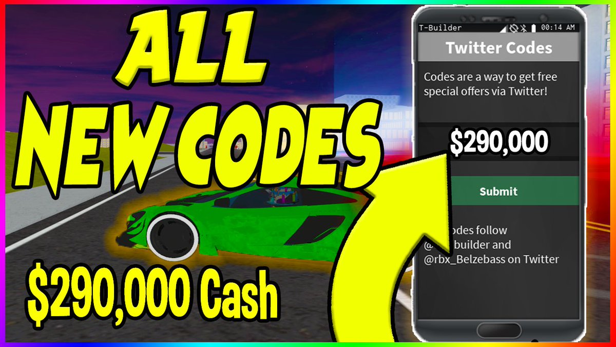 New Codes In Roblox Vehicle Simulator | Roblox Free Gift ... - 