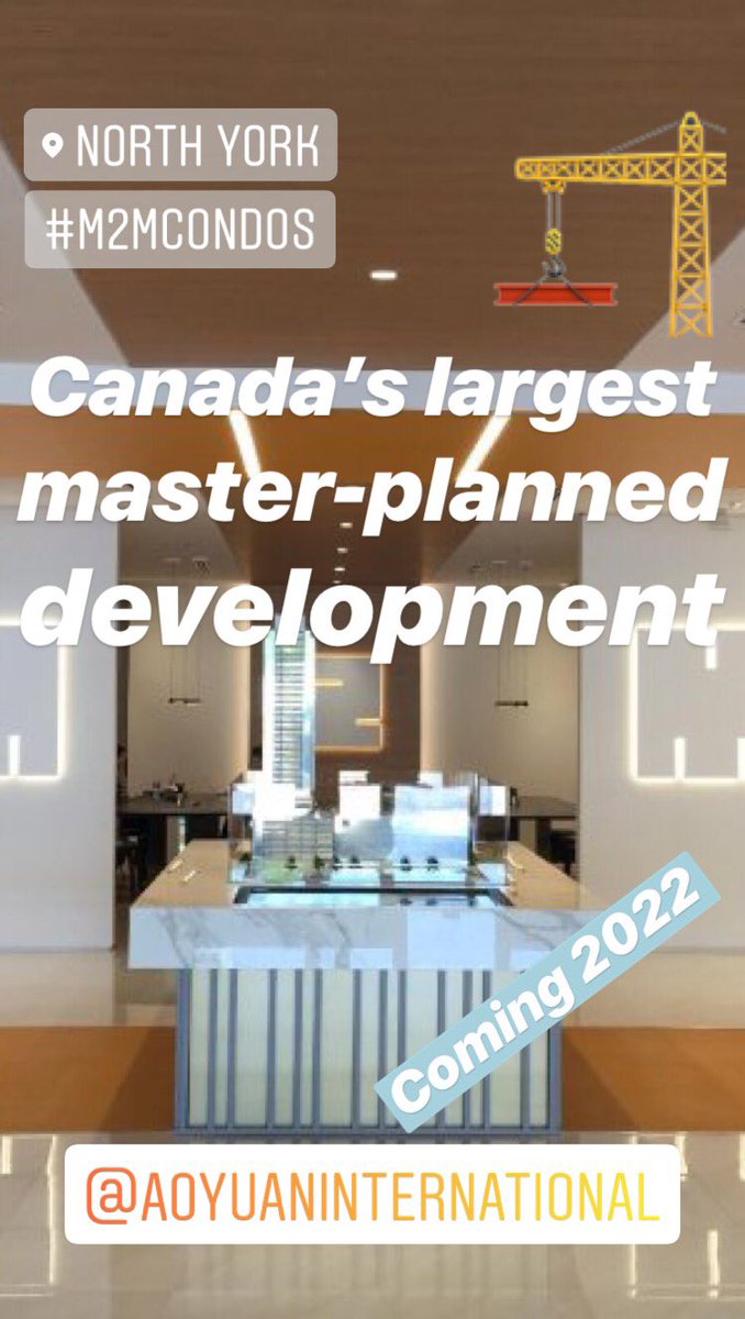 U31design's tweet photo. Slated for 2022: our #interiordesign for Aoyuan’s #M2MCondos—five towers (810 condo suites) in the Hong Kong developer’s 8.6-acre master-planned community for Toronto’s North York, its largest in Canada: https://t.co/d7yAq7DsgE #U31projects #architecture #realestate #property https://t.co/9NJH9FdPbC