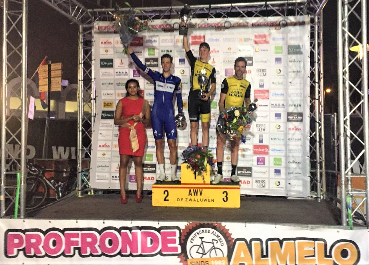 De drie toppers van de 36ste editie van Profronde Almelo! #profrondealmelo #awtd