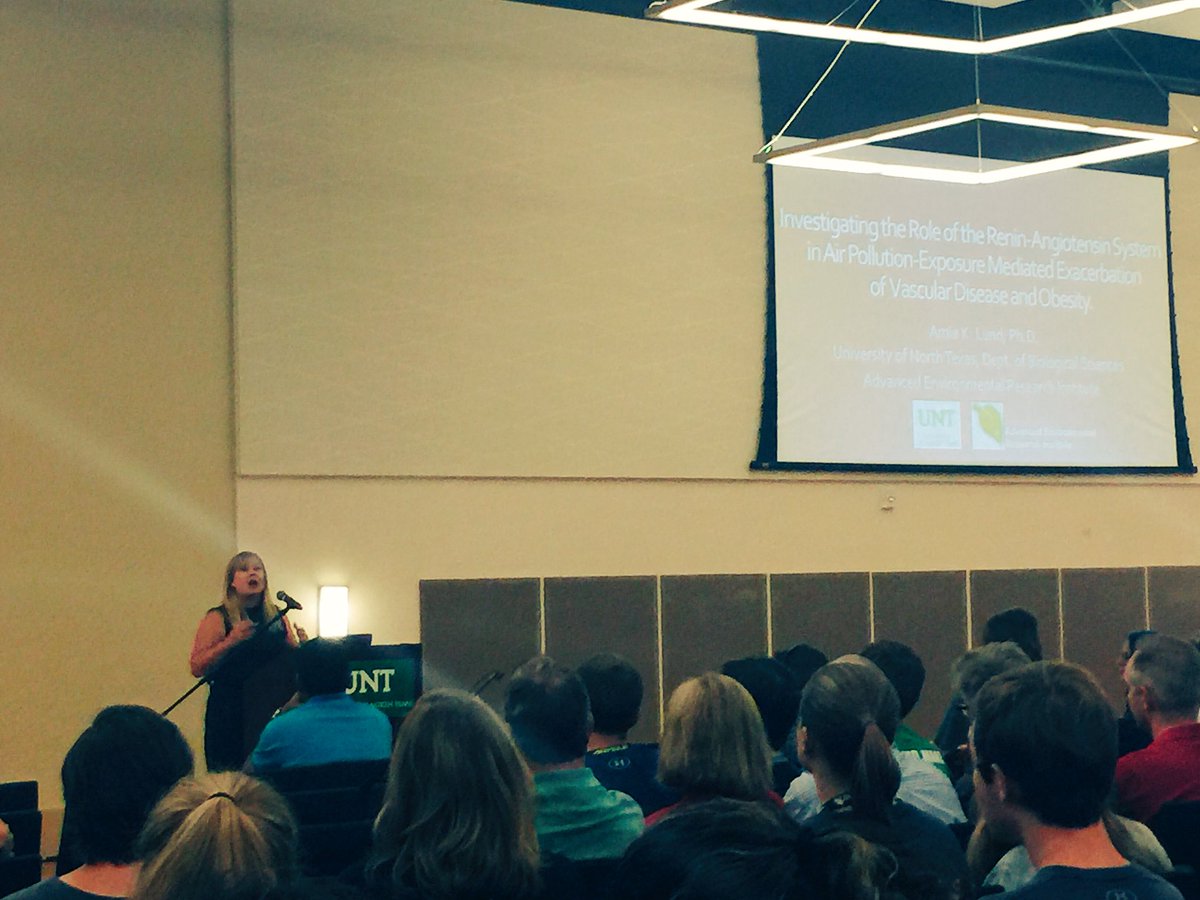 UNTScience's tweet photo. Dr. Amie Lund is kicking off this semester’s #BioFrontier seminar series! This is a weekly seminar for faculty and students alike; visit the Biological Sciences’ website for a full schedule: https://t.co/HRb45IZmjX #UNTscience https://t.co/GMyjLyipF5
