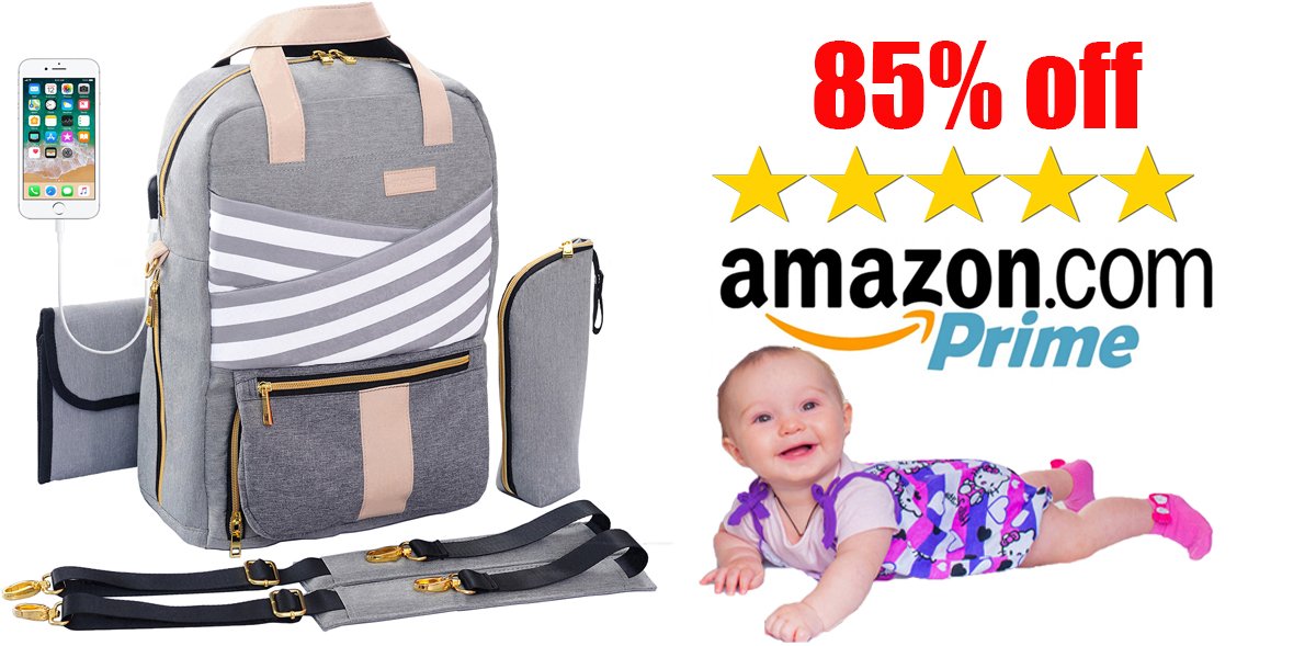 GroupSlonser's tweet photo. NEW Diaper Bag - best gift for every mom!
Great offer: 45-85% off for Baby Diaper Bag. 
Use codes: BYSD-QUYXNQ-A4YQ7Y
ZWM5-RVBSBH-BTC5H9
BYXV-HJ8P7T-FR5QBY
BYQG-KLEX6D-KBXKAC
add to shopping cart:  https://t.co/4DVf01Vcd2 
Attention! The code can be used only once. https://t.co/w7r82TWyTZ