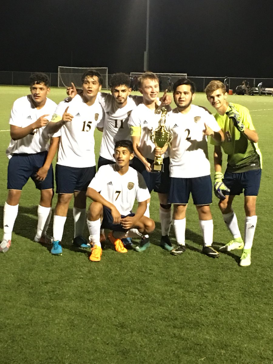 Congrats to <a href="/wchsboys_soccer/">WCHS Soccer</a> for bringing home the championship at the Winnetonka Soccer Tournament!  The Bears soccer team starts off 3-0! #NoGoalsAllowedYet #BearStrong #Undefeated