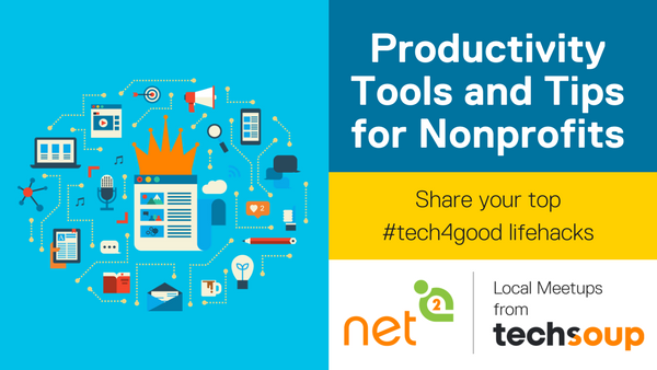 TechSoupConnect's tweet photo. #Melbourne September 4: Technology Show and Tell for Nonprofits: Share Your Productivity Tips and Tricks | Meetup https://t.co/66eITzzUpz @net2melbourne #net2melb @antoniam @connectingup @gregorystorer https://t.co/mAbC5gGpEq