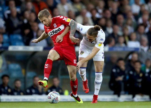 Betfred's tweet photo. ⚽ F/T: Leeds 0-0 Middlesbrough
A fascinating top-of-the-table clash at Elland Road.
Fair result?
#LUFCvBORO #Championship https://t.co/W3MBUntlaB