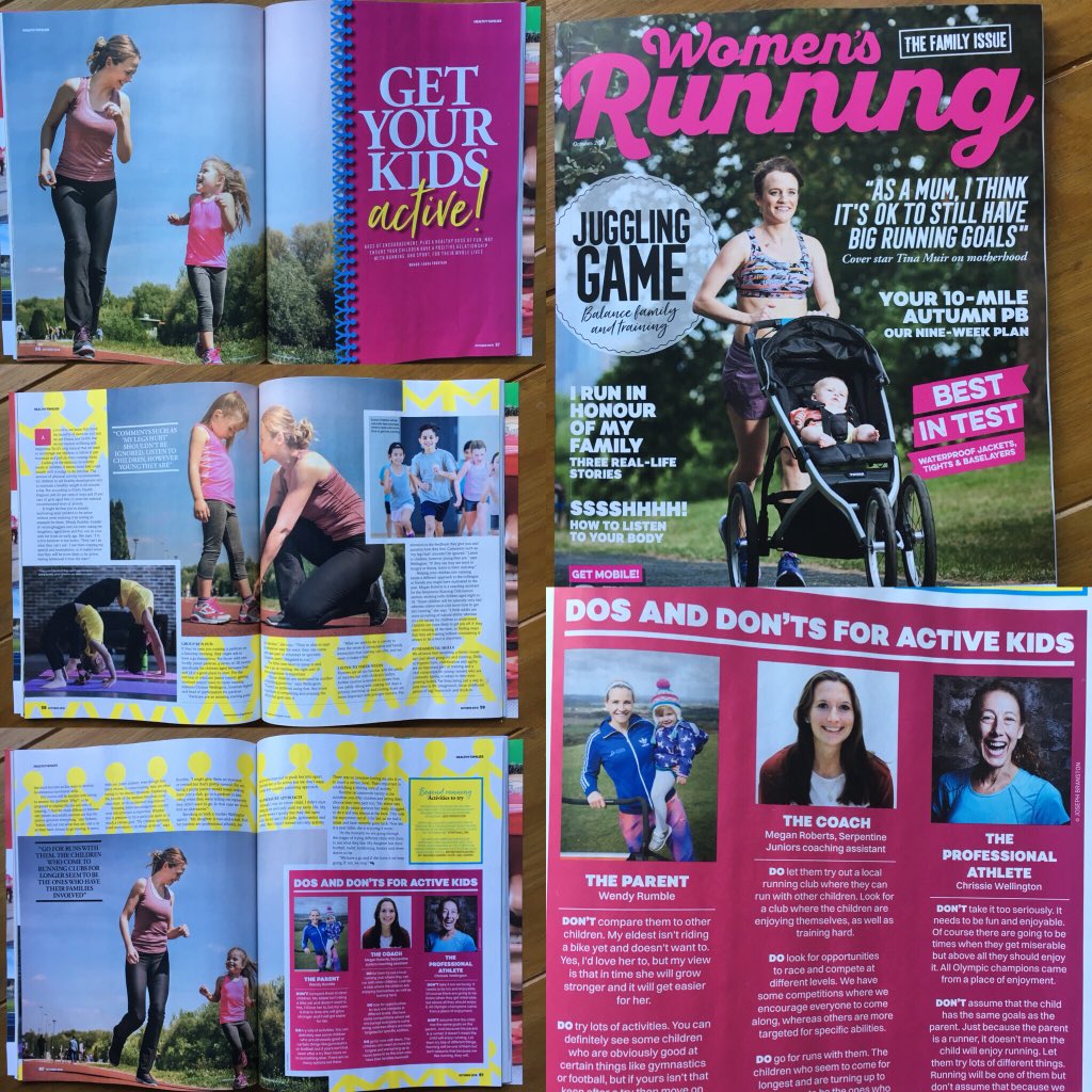 RunningBuggies1's tweet photo. So chuffed to be interviewed for the Get Your Kids Active feature in the latest @Womensrunninguk 😘😍🏃‍♀️💫 #runningbuggies #activefamilies @lazygirlrunning https://t.co/DCYHexNE33