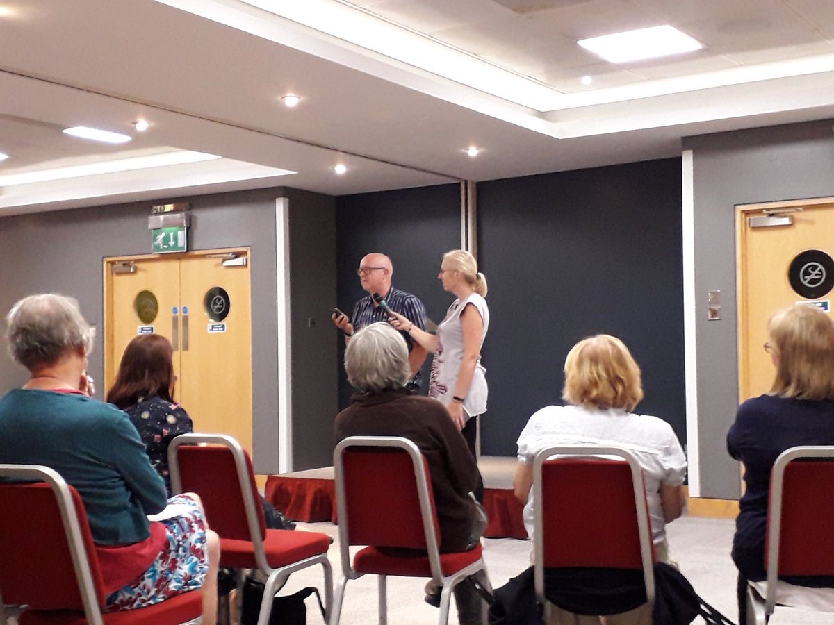 FinlaysonPalmer's tweet photo. A few pics from day 1 of #NAWGfest18 🙂
#amwriting #amediting #WriteMentor #ukteenchat https://t.co/fM3xJTixQI